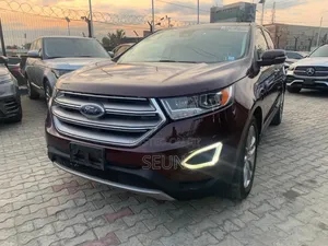 Ford Edge Titanium AWD 2018 Red