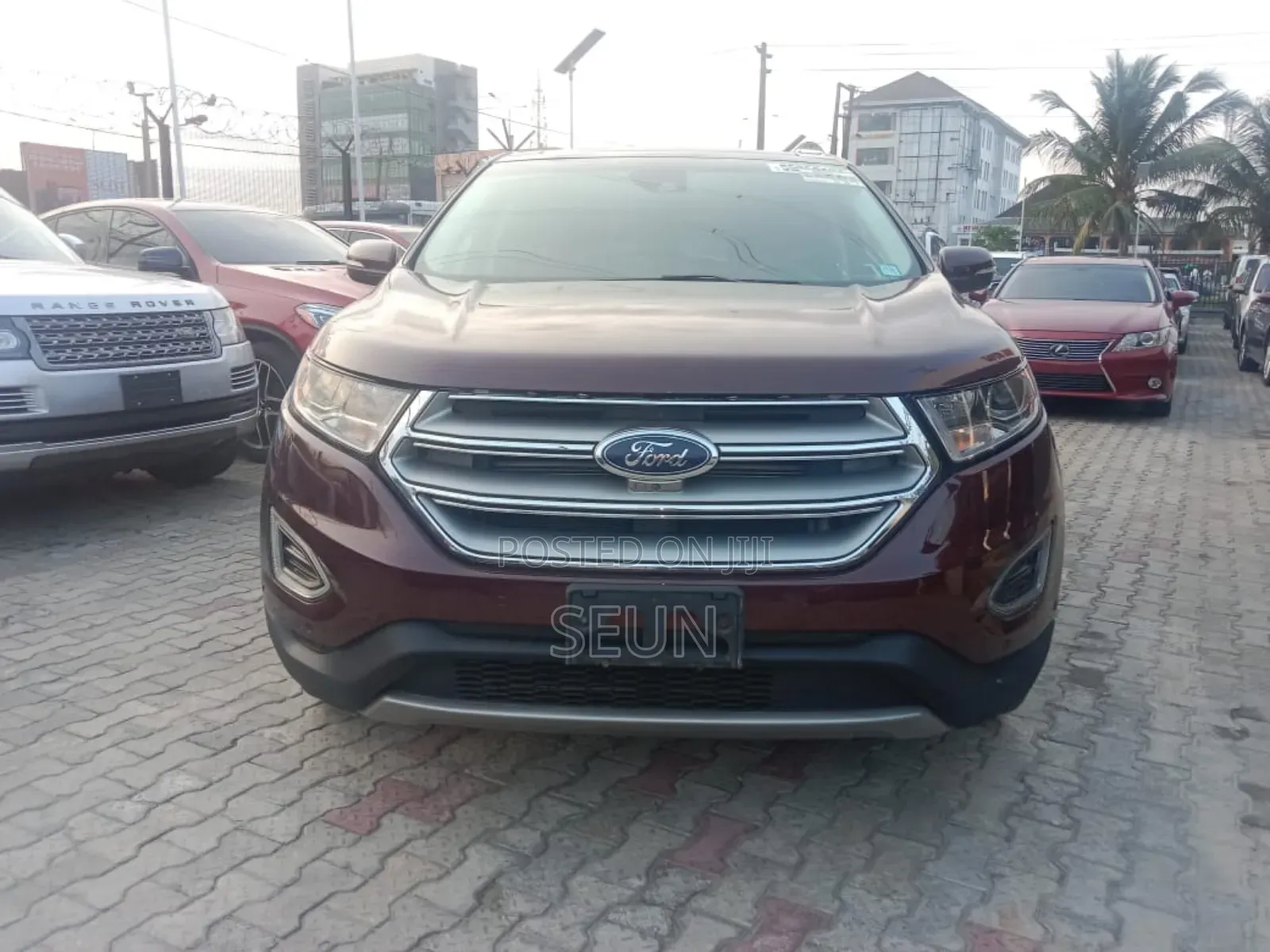 Ford Edge Titanium AWD 2018 Red