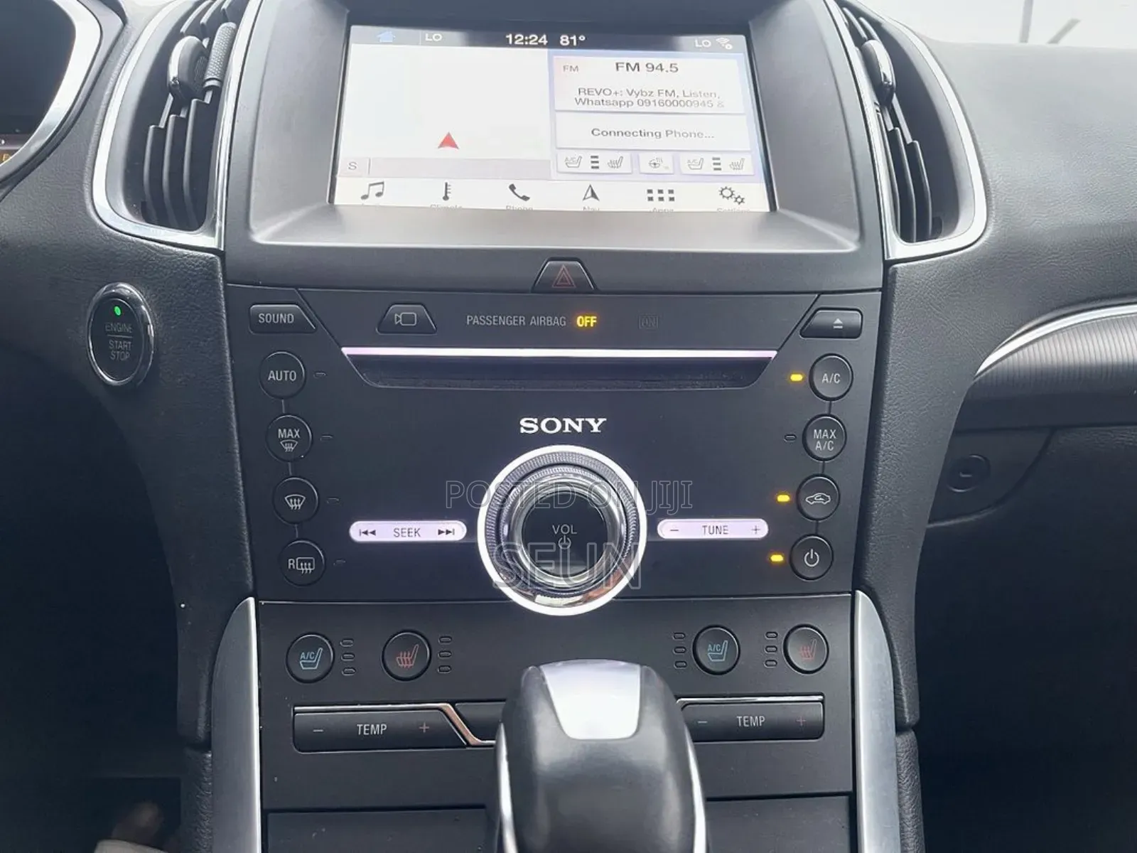 Ford Edge Titanium AWD 2018 Red