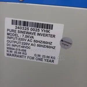 7.5kva 48v Yohako Solar Inverter