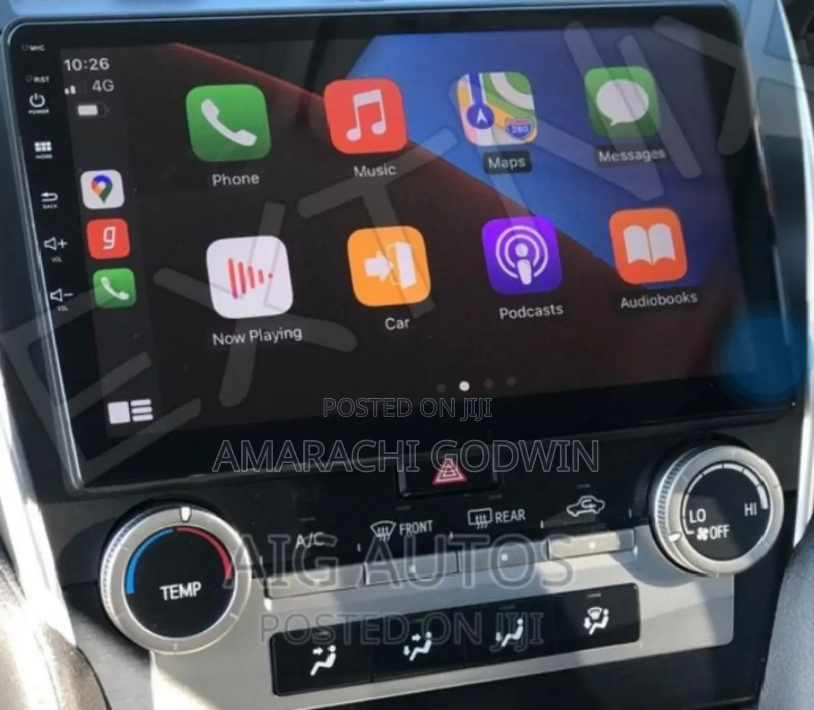 Toyota Camry Android Screen 2012-2014