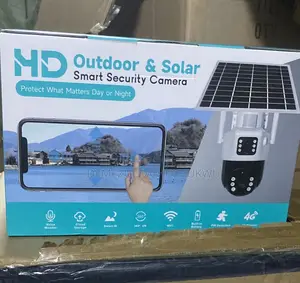 Double Solar 4g Wireless CCTV Camera