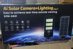 Solar Camera With Lighting (Street Light With Camera)