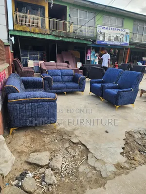Complete Set of Upholstery 7 Seaters Upholstery Padded Sofa