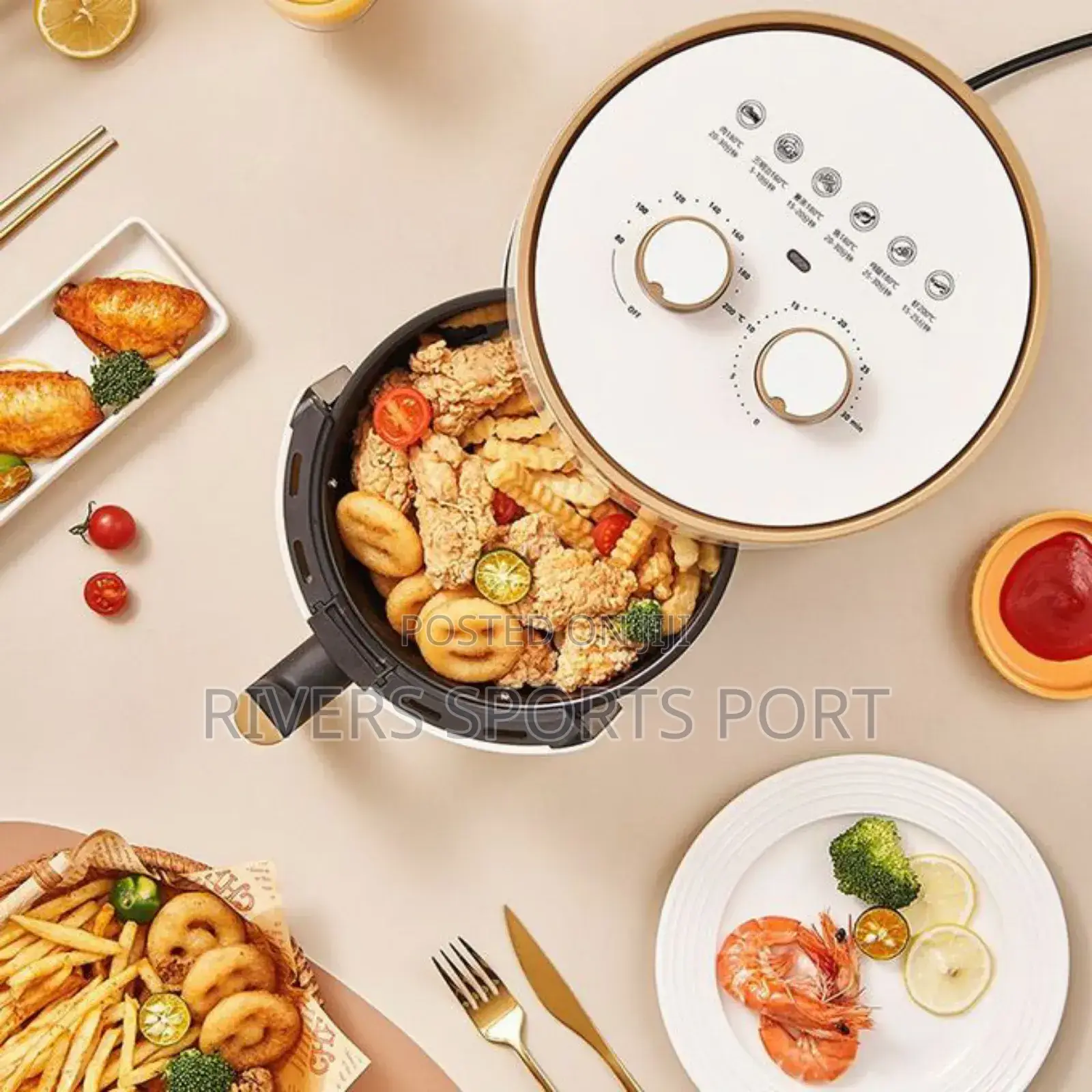 5l Extra Large Capacity Digital Air Fryer