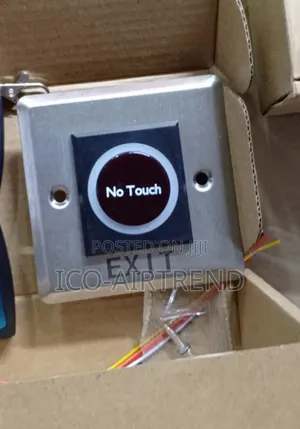 Infrared Exit Button With Blue Back Lights NO Touch Panel