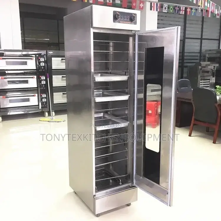 Single Door Bread Prover Bakery Machine