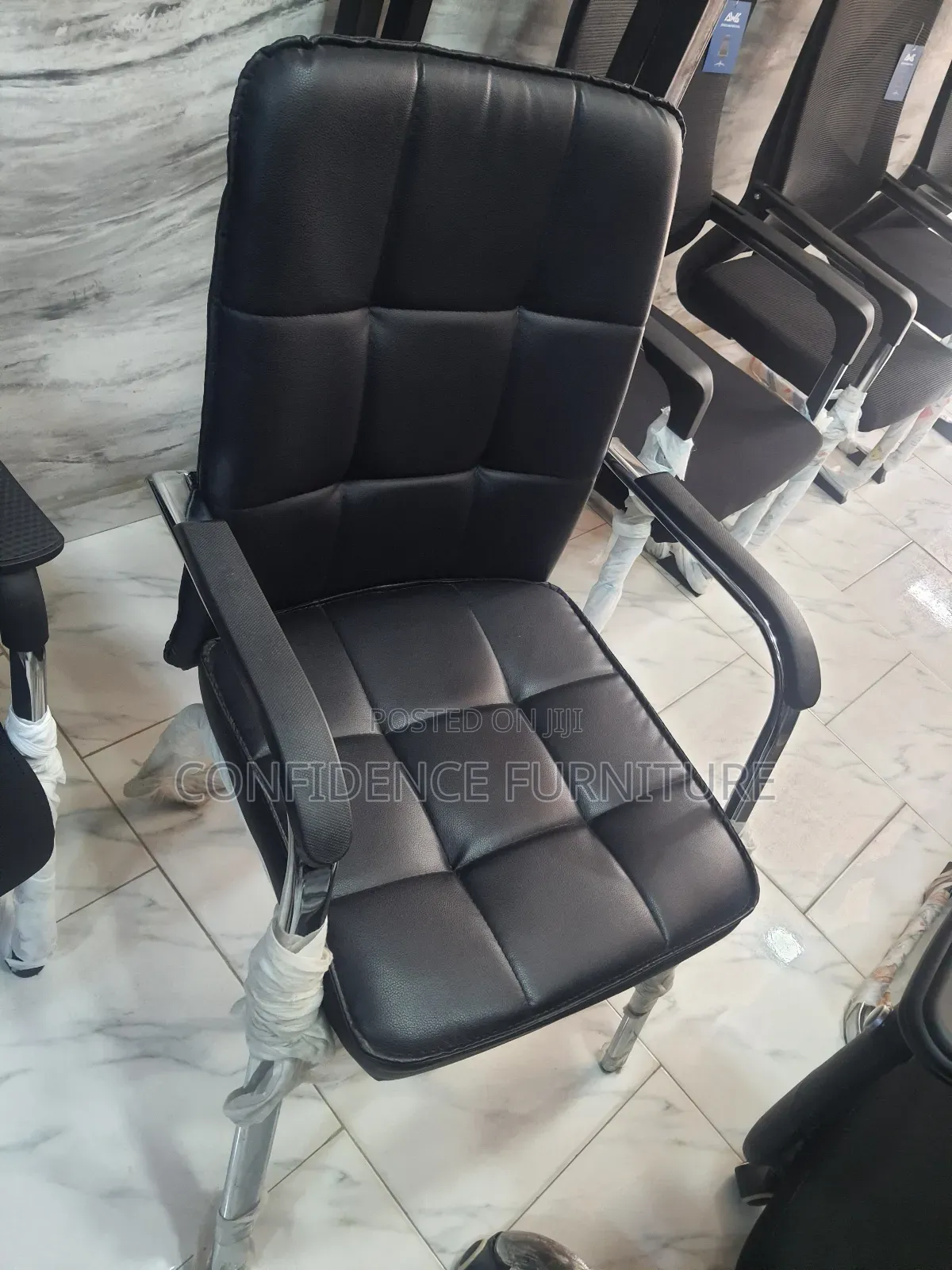 Quality Visitors Chair With Leather
