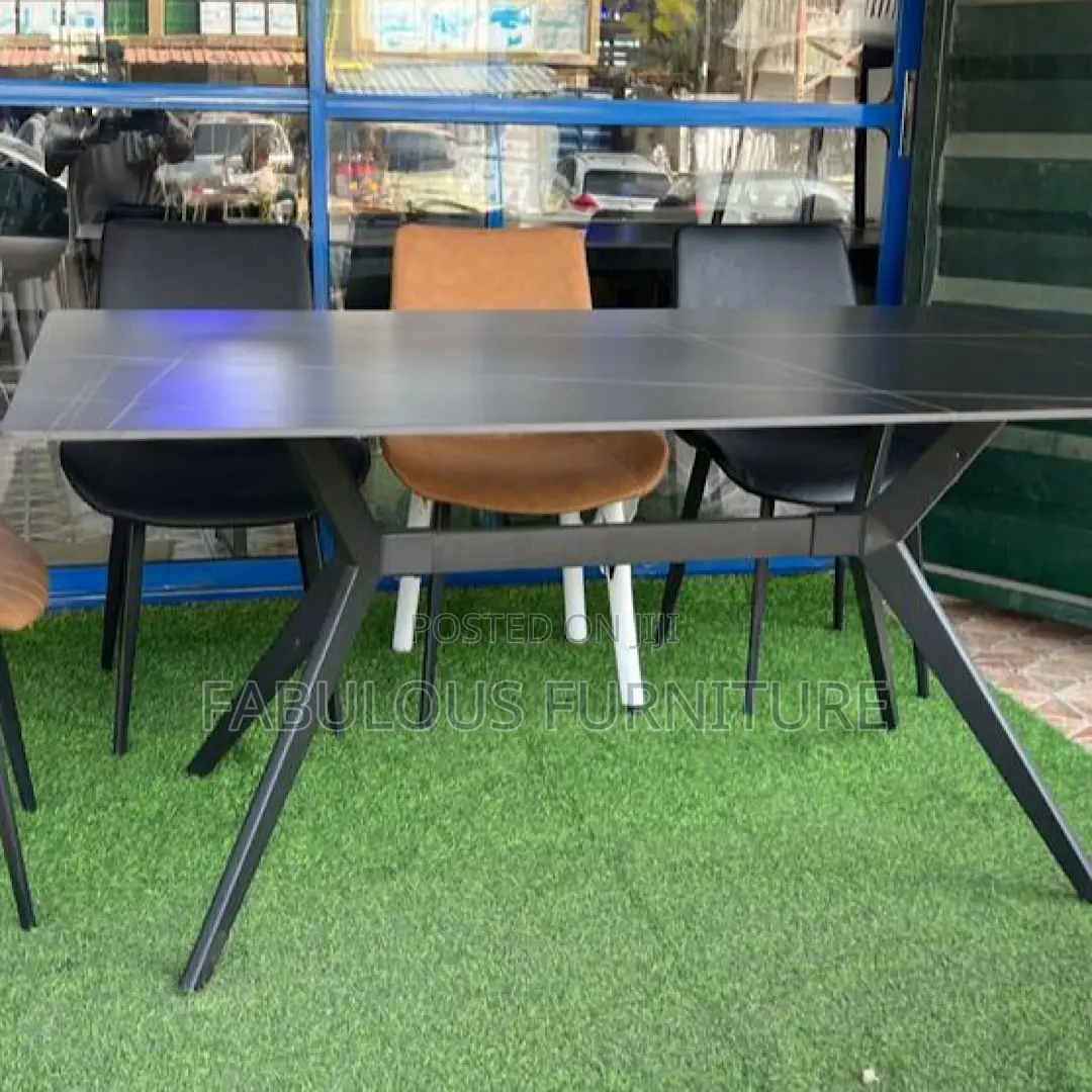 Marble Top Dining Set Available as Seen