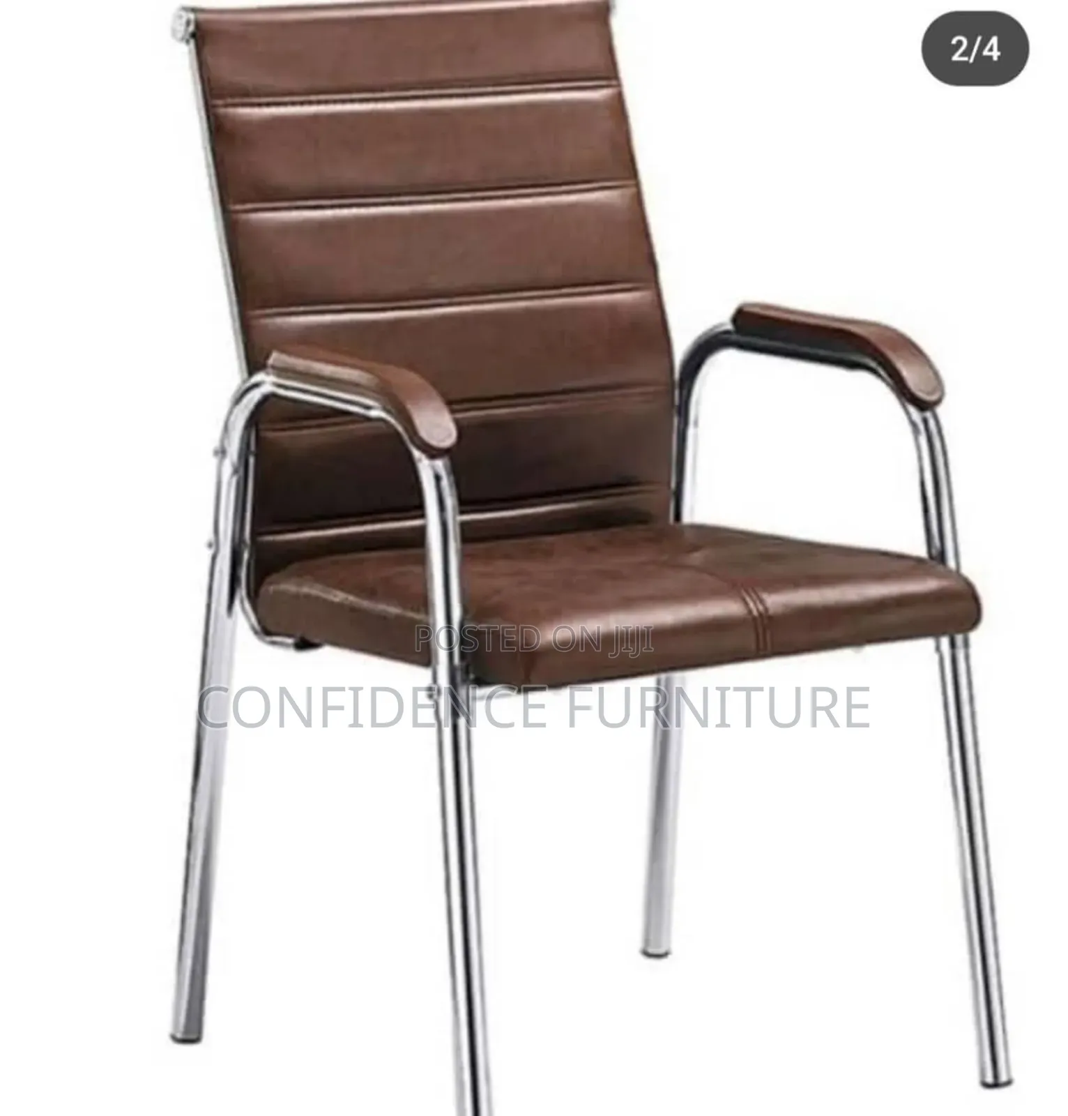 Comfortable Visitors Leather Chair