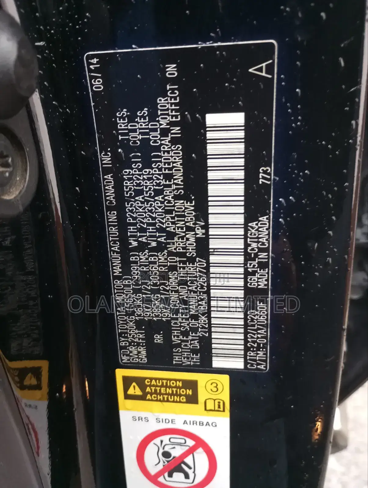 Lexus RX 350 AWD 2015 Black