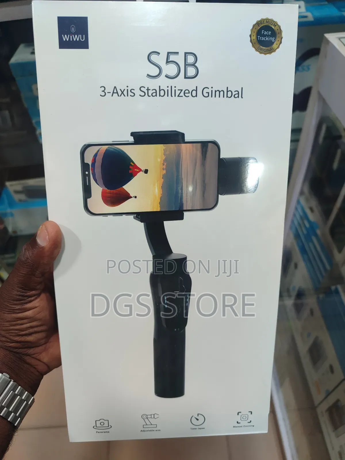 Wiwu S5B 3 Axis Stabilized Gimbal