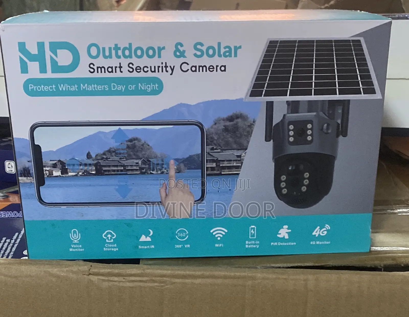 Double Camera 4g Solar Camera