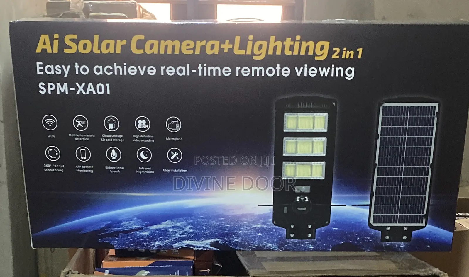 Solar Camera +Lighting (Street Light With Camera)