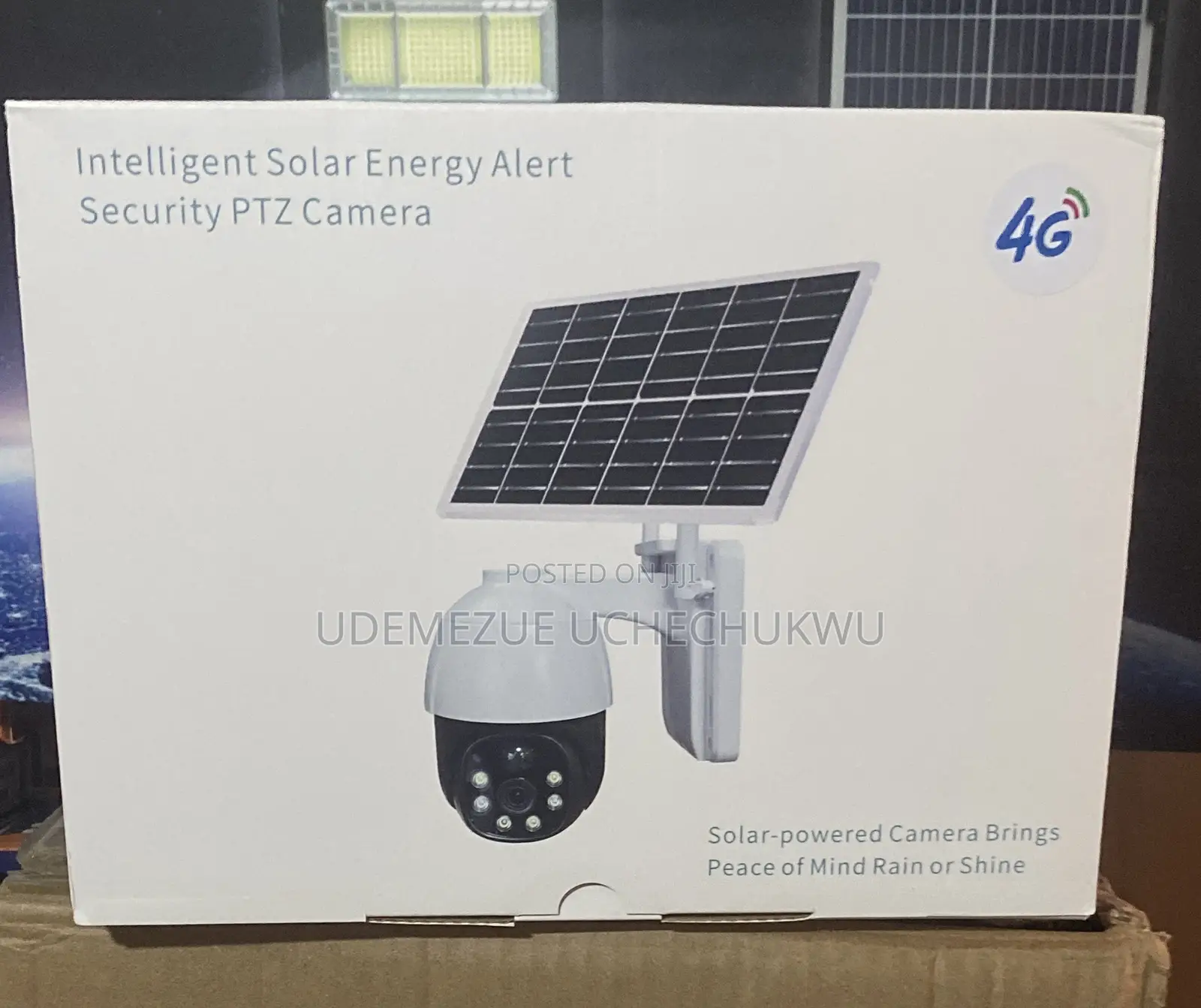 4G PTZ Solar Camera