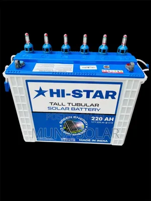 220ah 12v Hi-Star Tubular Battery