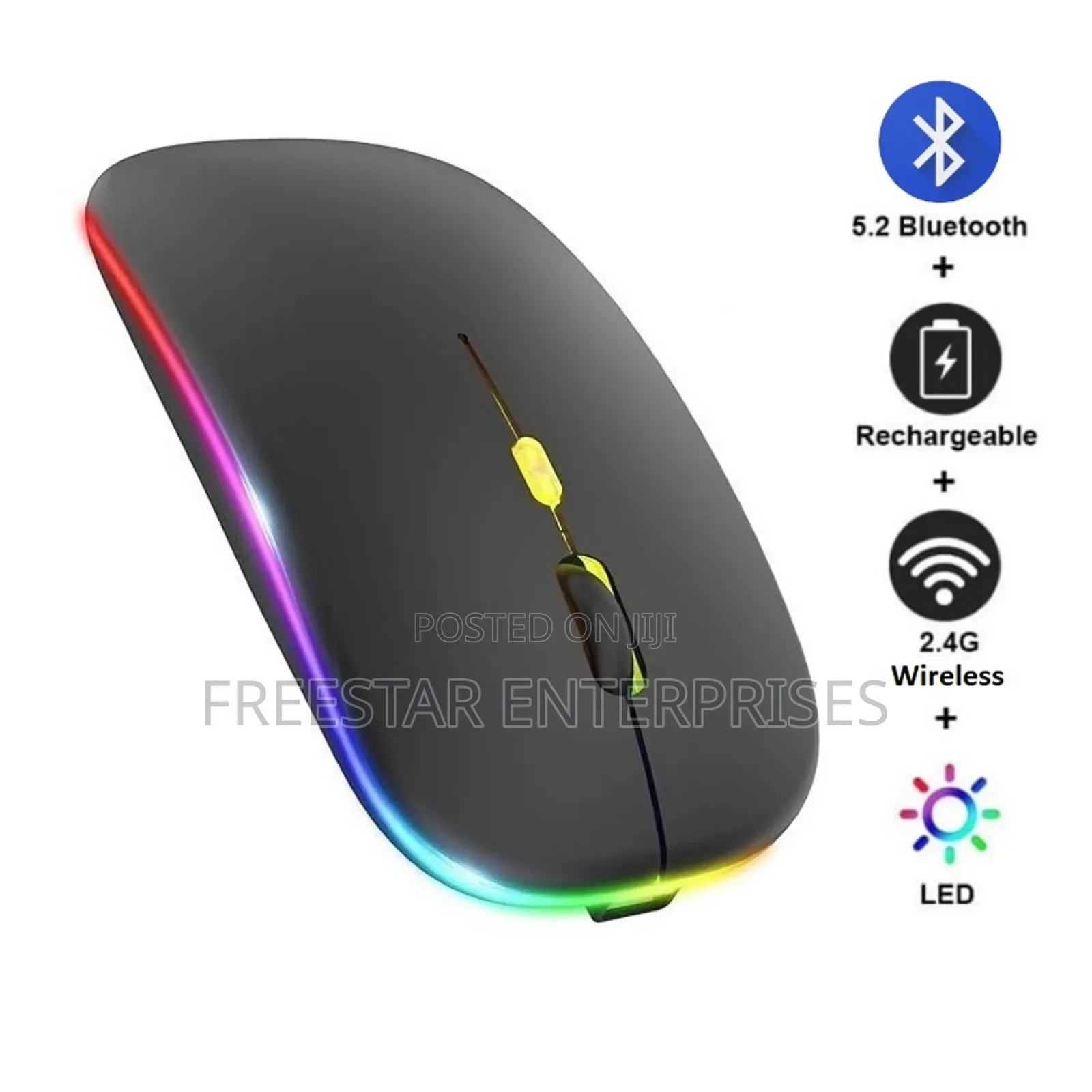 HP W10 Wireless Rechargeable Mouse. HP Bluetooth Mouse.