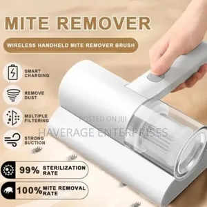 Wireless Handheld Mite Remover Brush - Deep Vacuuming