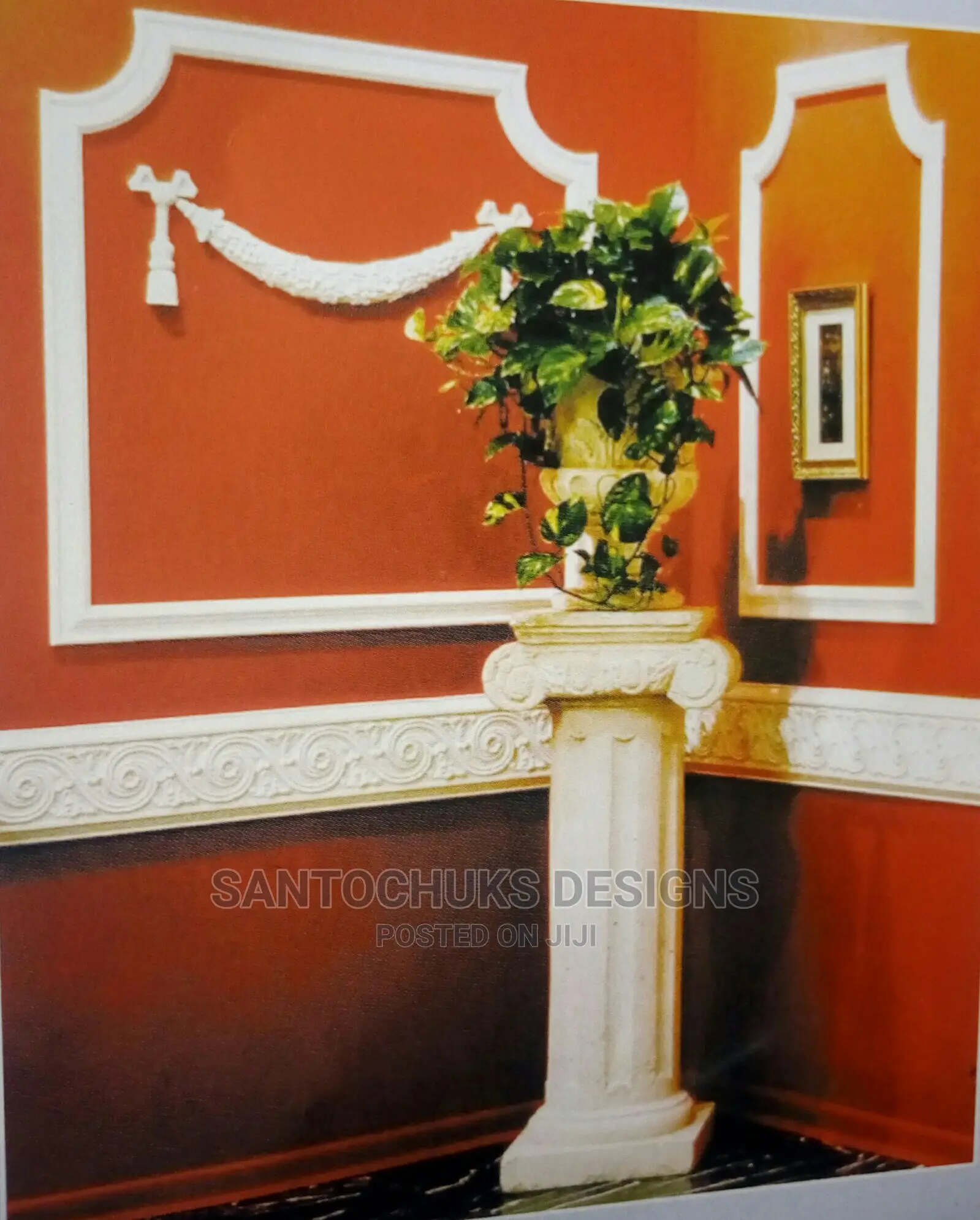 Cornice and Wallpapers