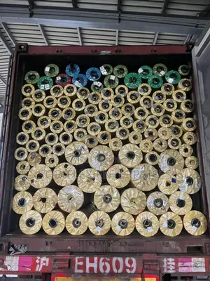 10*165 Feet Korea Second Quality Tarpaulin Available Rolls
