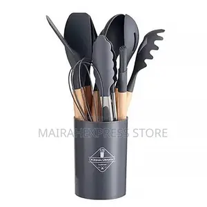 12pcs Silicone Nonstick Kitchen Spoon Set