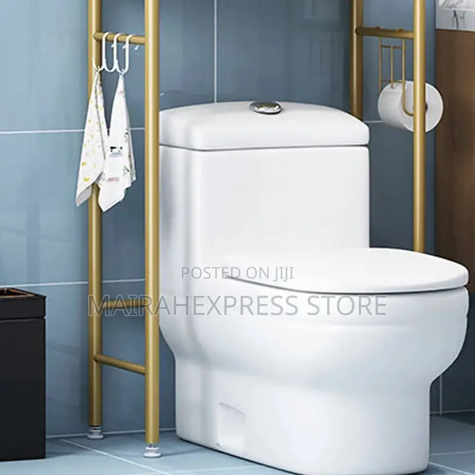 Good Color Over The Tank Bathroom Rack