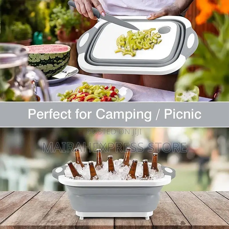2in1 Foldable Chopping Board/Bowls