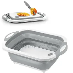 2in1 Foldable Chopping Board/Bowls