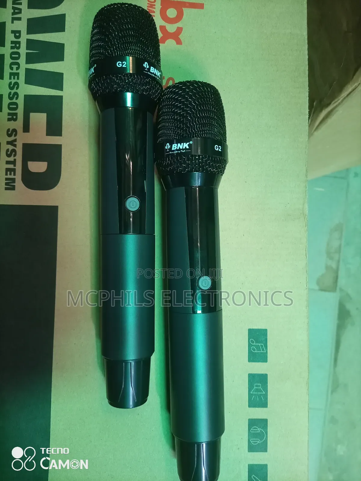 BNK Digital Uhf Wireless Microphone