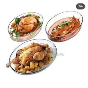 3pcs Oval Baking/Serving Dish Set