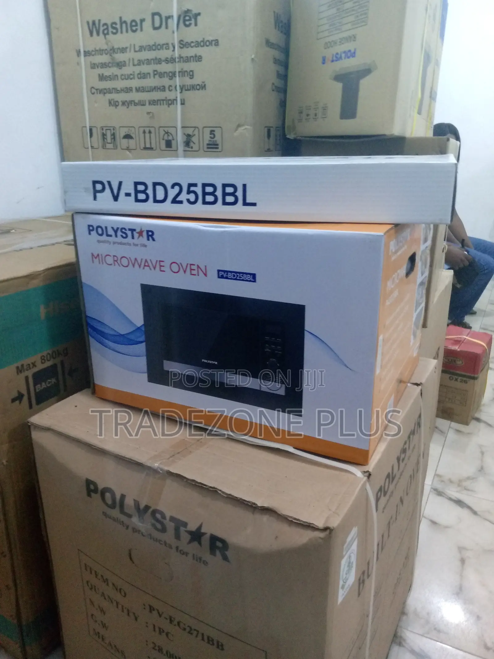 Powerful Polystar Microwave Oven 25L