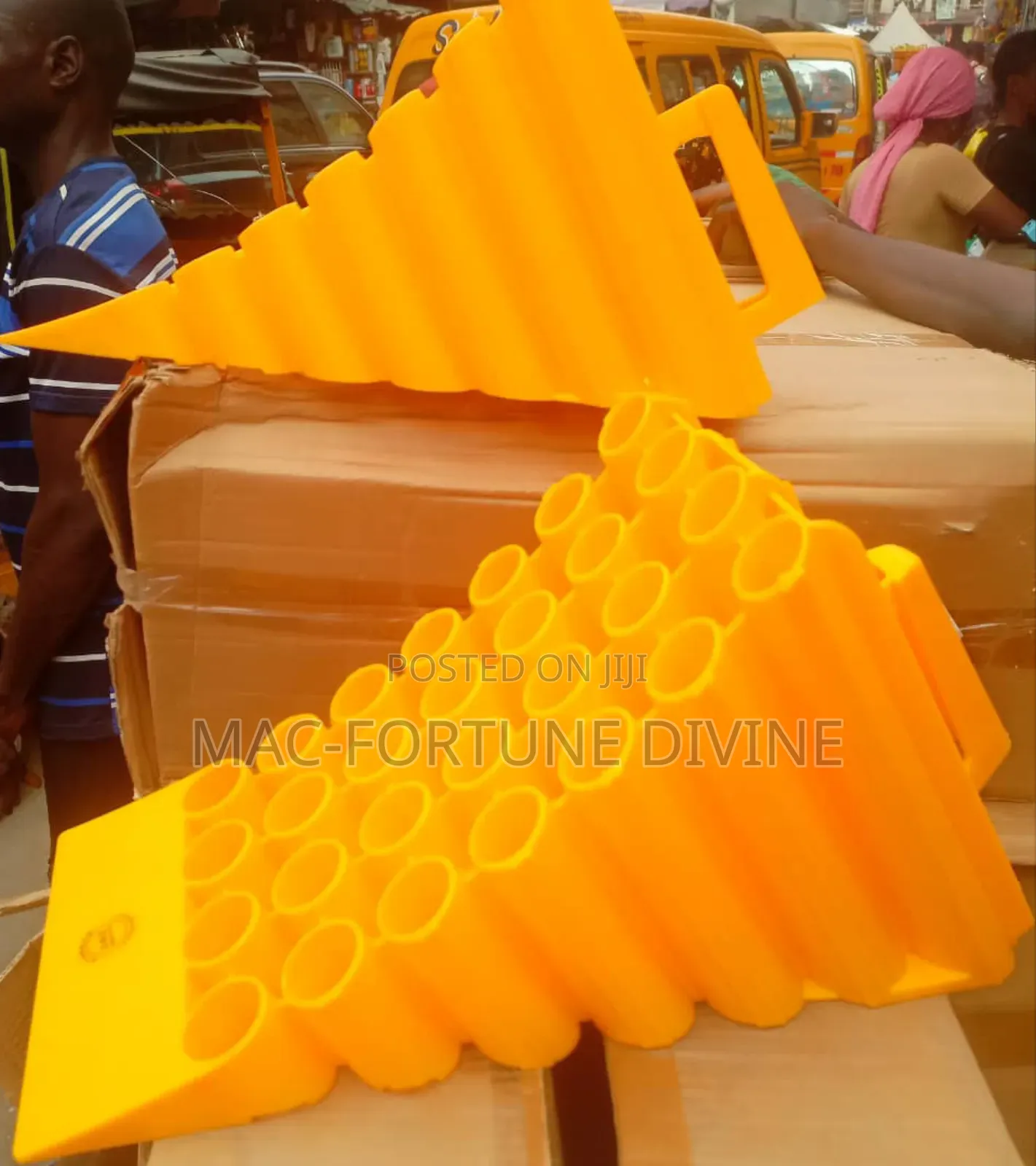 Plastic Stopper Wedge Shaped Chock