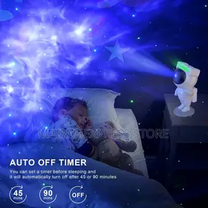 Astronaut Galaxy Projector Night Light L With Mp3 Bluetooth
