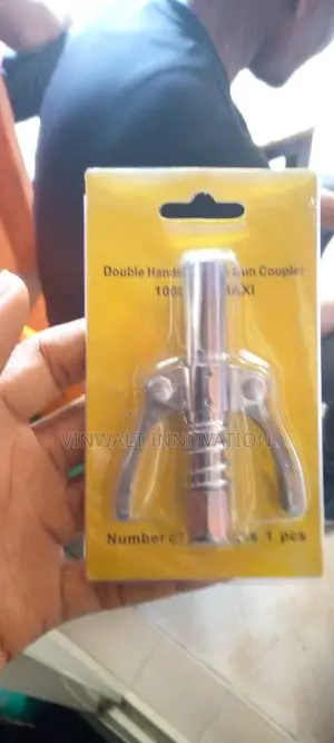 Double Handlegreese Gun Coupler