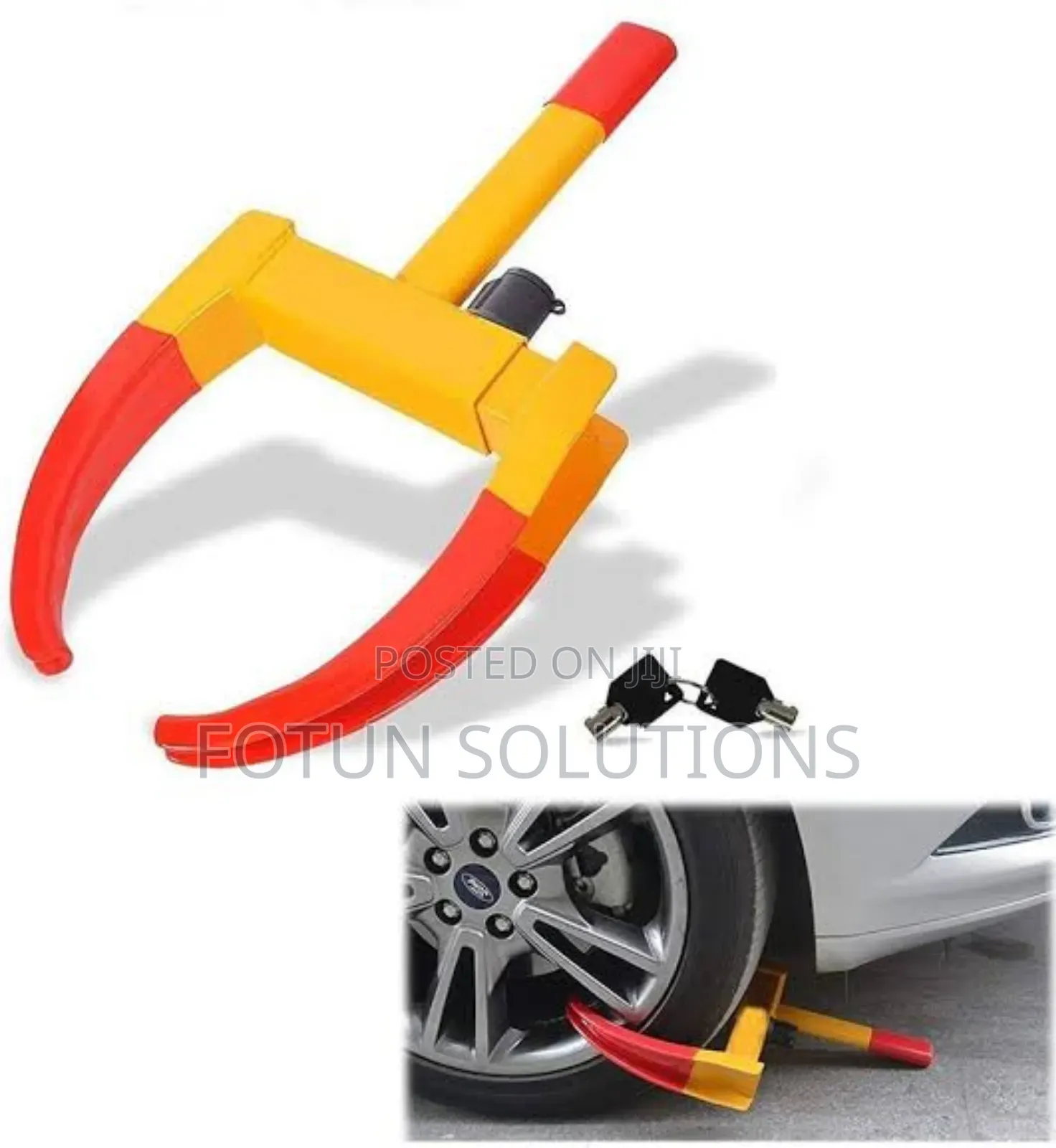 Wheel Tyre Lock Cramp