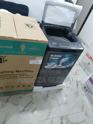 Portable 9kg Hisense Top Load Washing Machine (Automatic)