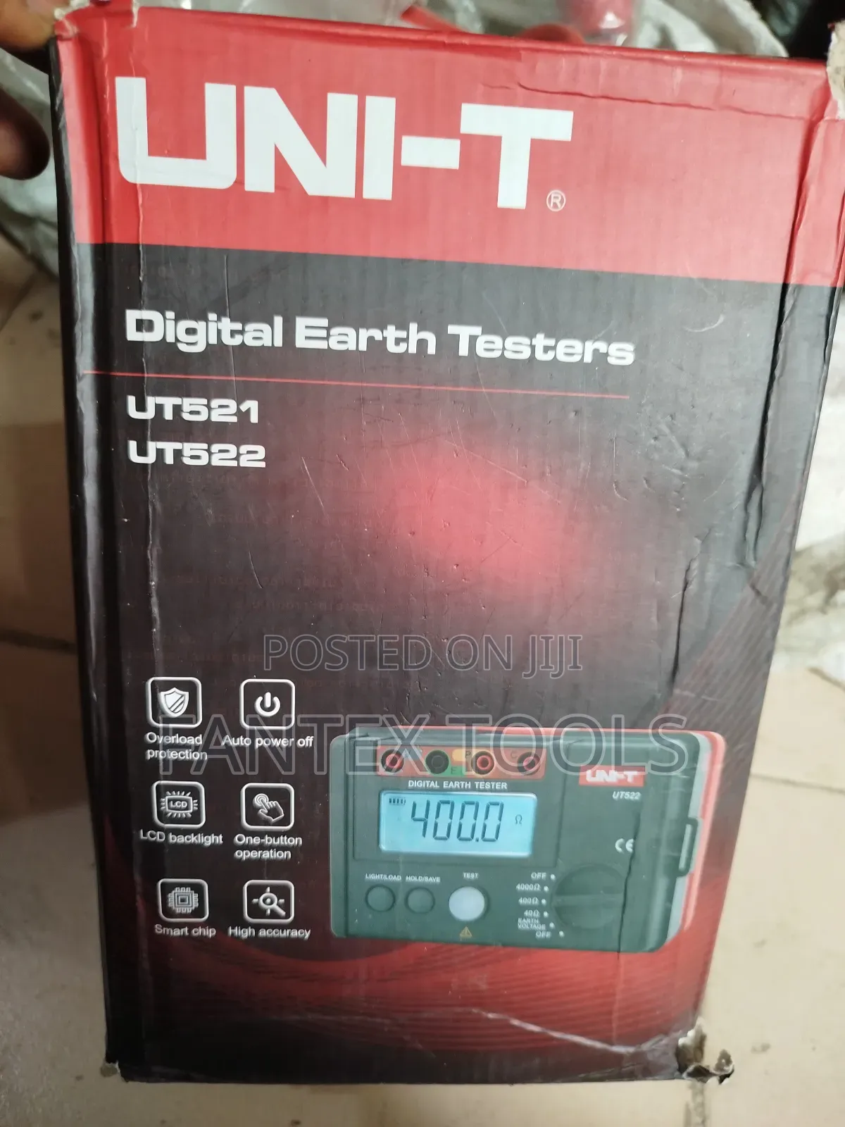Digital Earth Tester Uni-T.