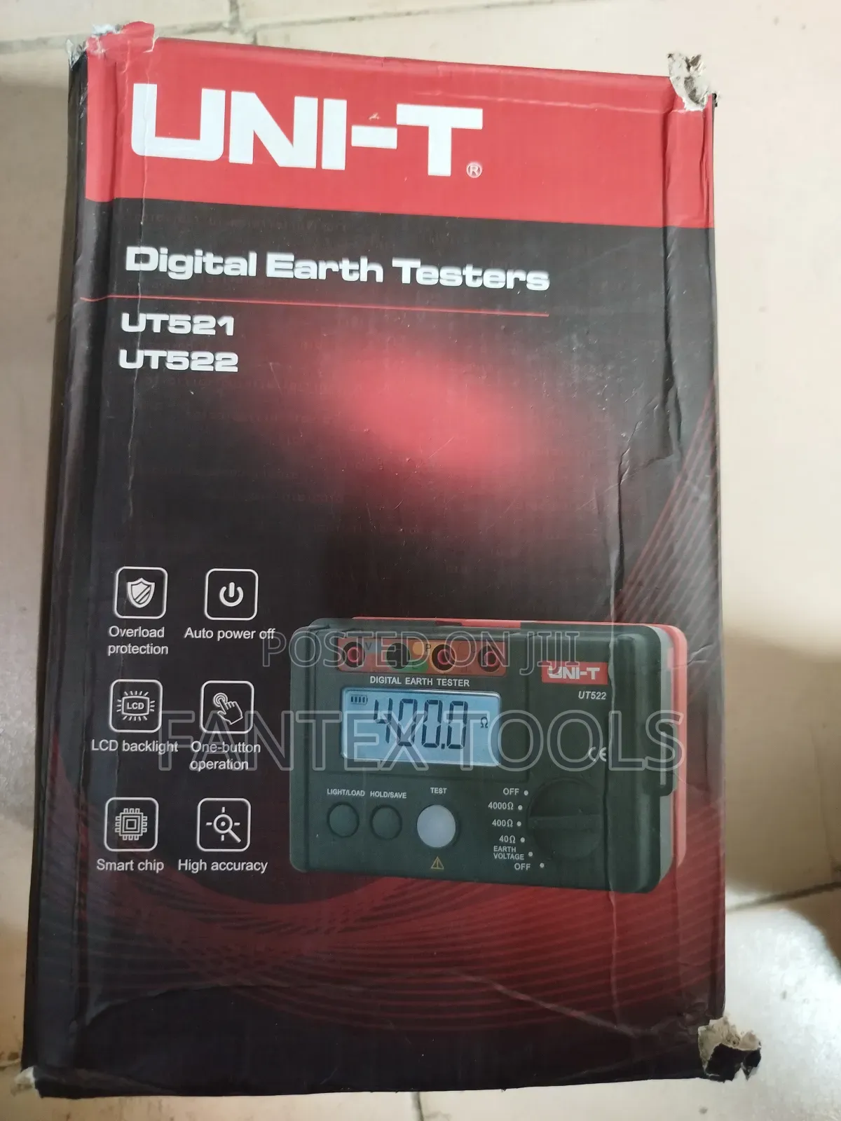 Digital Earth Tester Uni-T.