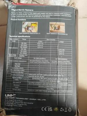 Digital Earth Tester Uni-T.
