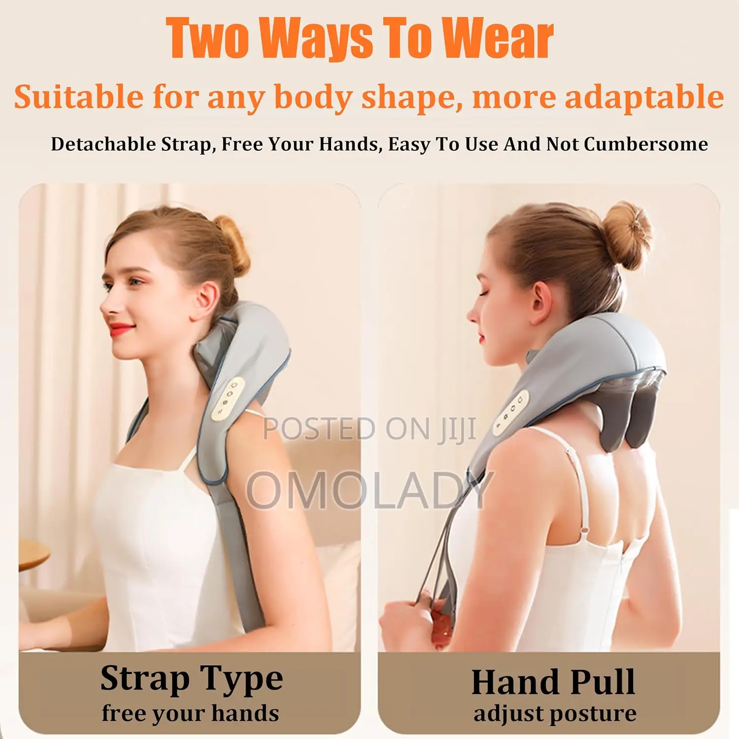 Cordless Deep Tissue 4d Kneading Neck Massage