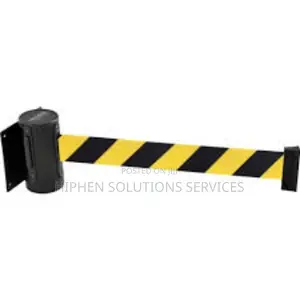 Wall Mount Safety Security Barrier Belt For Bank