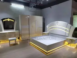 Complete Set of Imported Bed With Wardrobe
