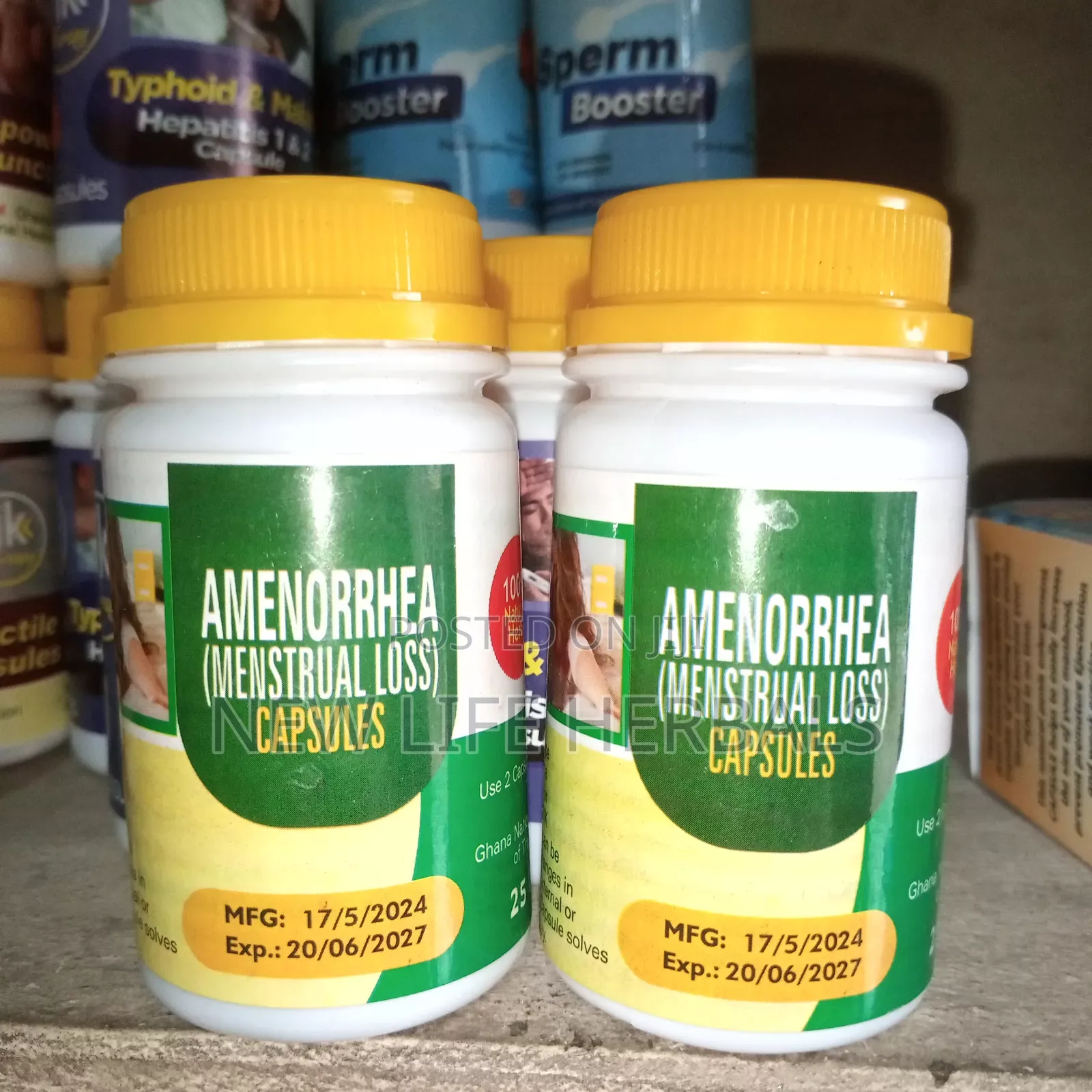 Menstr*Ual Loss Capsule ( Amenorrhea)
