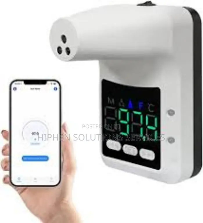 Wall Mount Forehead Thermometer, for Hospital