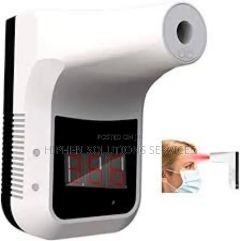 Wall Mount Forehead Thermometer With Fever Alarm