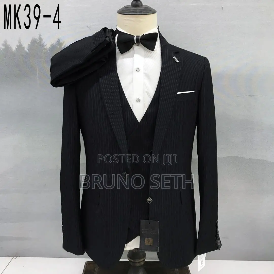 Black Classic Coeporate Suit