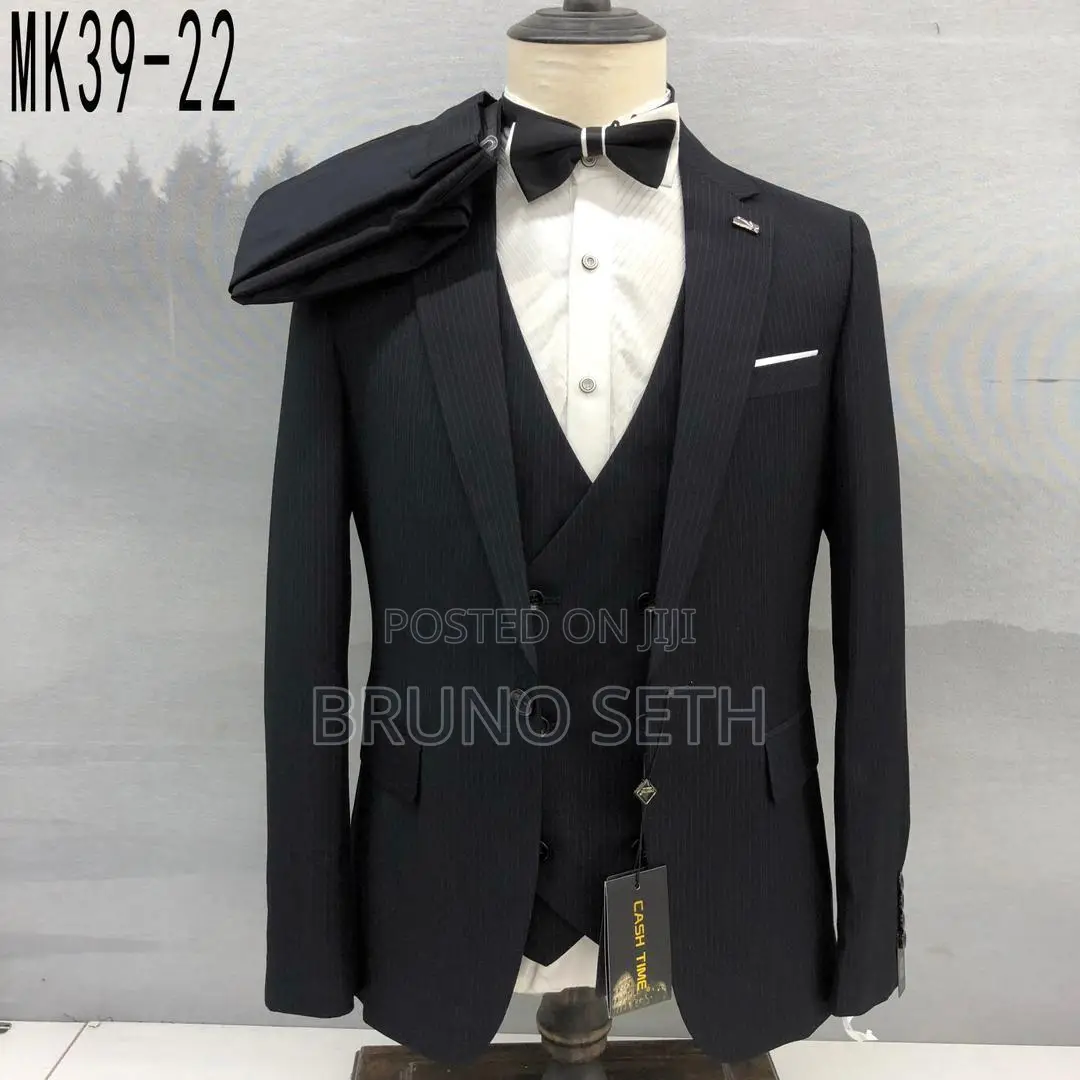 Black Classic Coeporate Suit