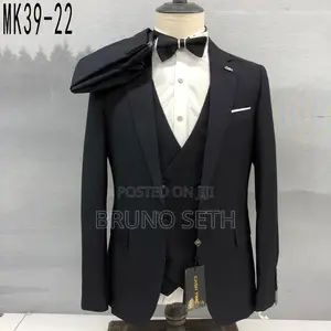 Black Classic Coeporate Suit