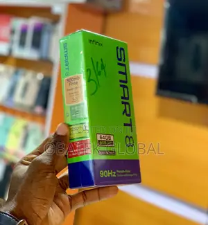 New Infinix Smart 8 64 GB Black
