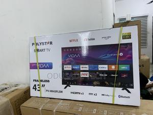 The Original Vidaa Polystar 43" Frameless Tv Pv-Hk43flsm